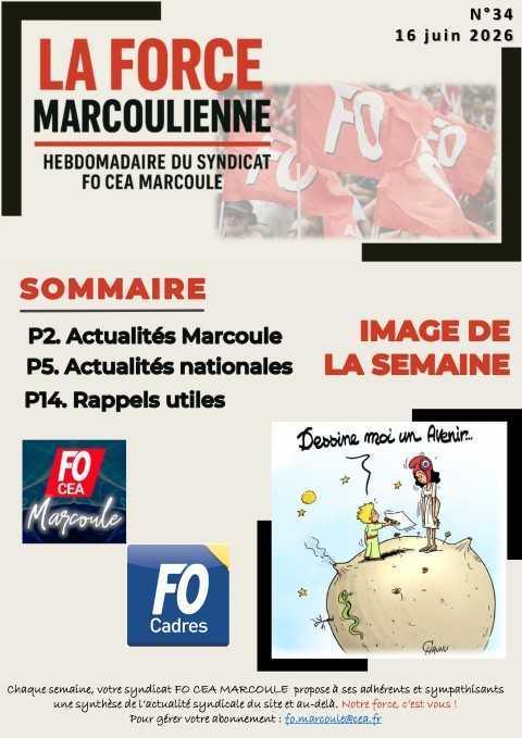 La FOrce Marcoulienne : hebdo FO n°34