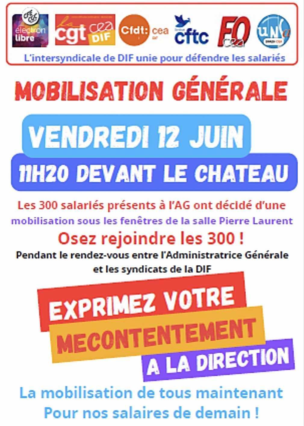 DIF : FO dit OUI à la mobilisation générale ! DIF : FO dit OUI à la mobilisation générale !