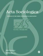 Portada de Acta Sociologica