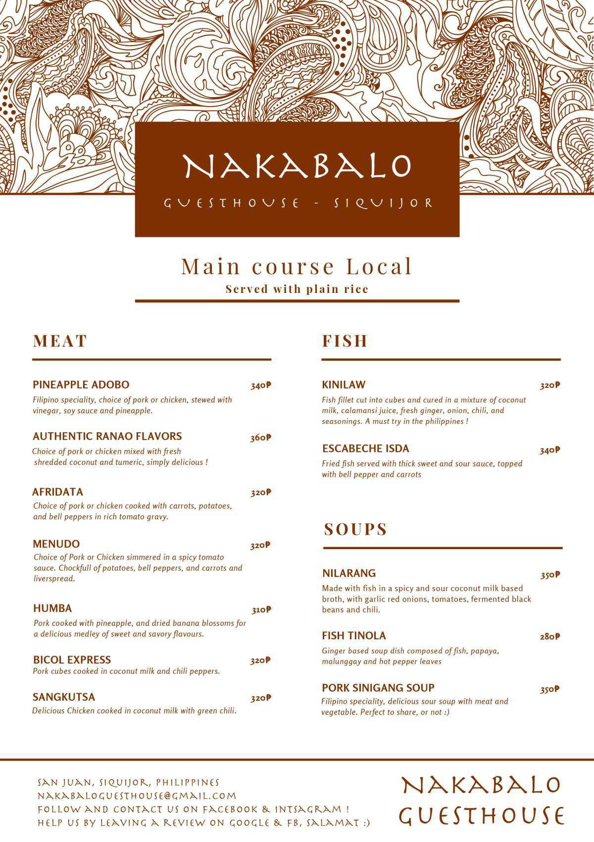 Nakabalo Restaurant 🇫🇷 Nakabalo Restaurant 🇫🇷