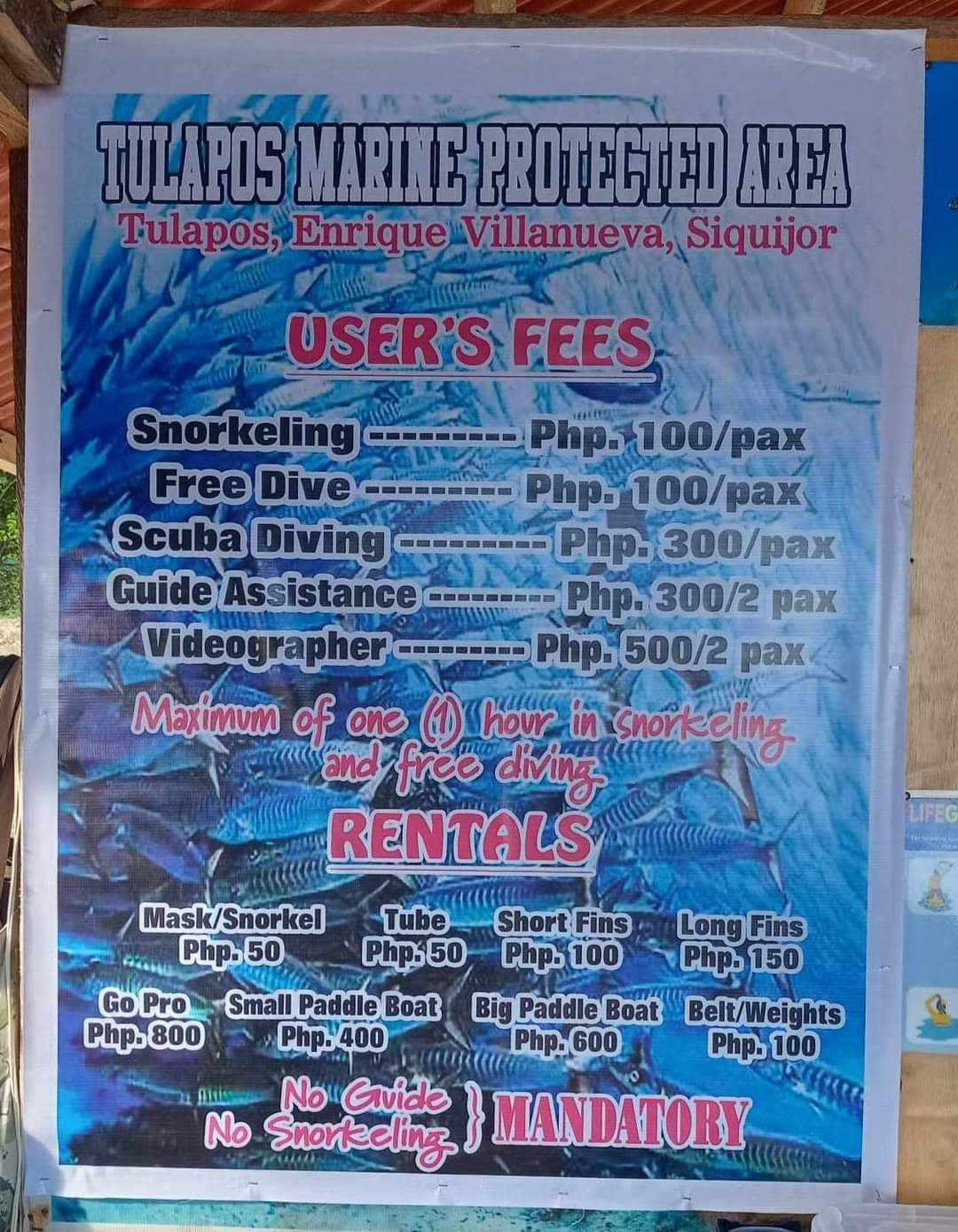 Sanctuaire Marin de Tulapos Sanctuaire Marin de Tulapos