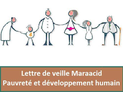 Lettre de veille CND Maraacid Pauvreté et développement humain Octobre 2017
