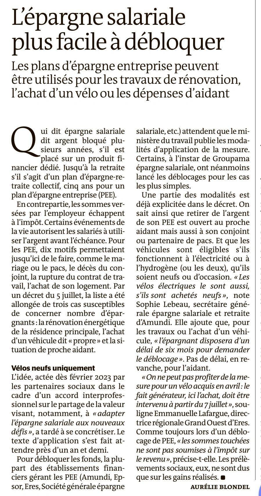 Épargne salariale : 3 nouveaux cas de déblocage 😉 Épargne salariale : 3 nouveaux cas de déblocage 😉