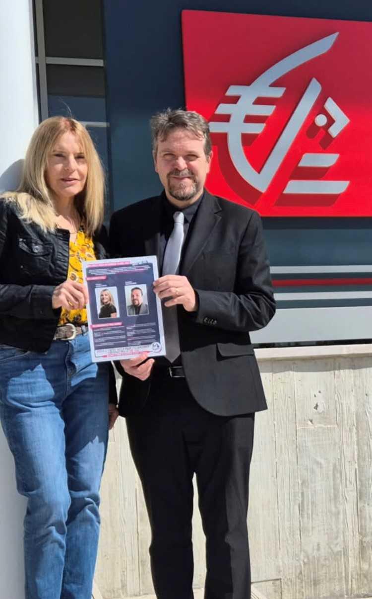 Election BPCE Mutuelle / Isabelle et David au siège de la CEBFC