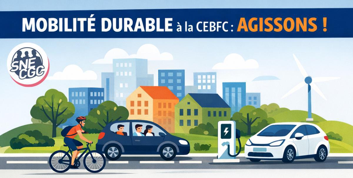 Négociation concernant la Mobilité durable à la CEBFC