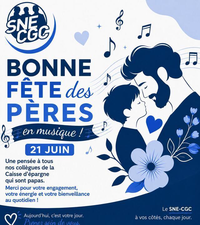 🎵 Bonne fête des pères… en musique ! 🎵