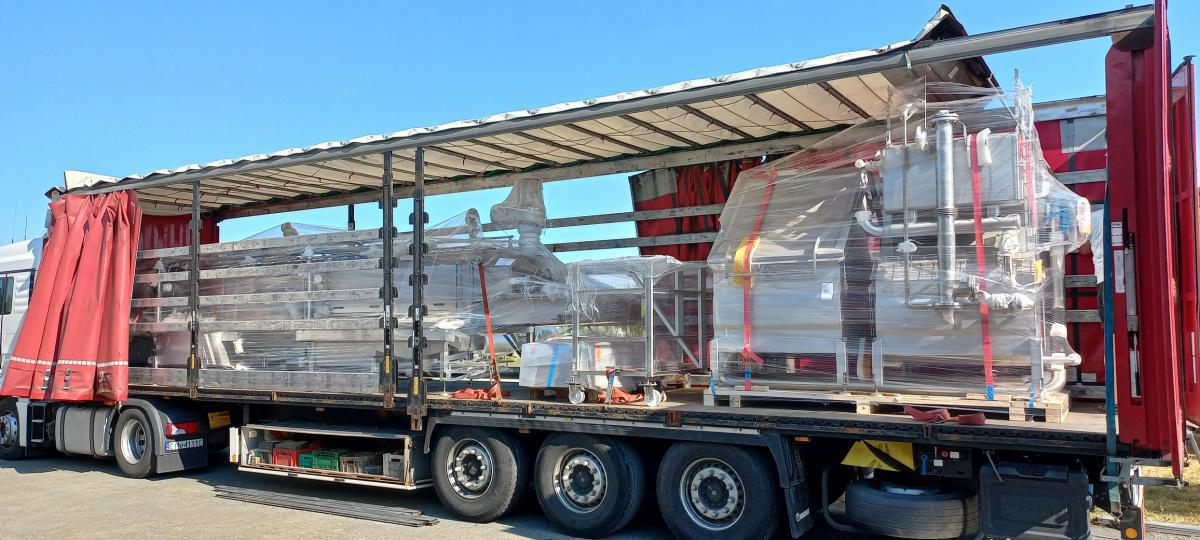 Un marathon sur 4500 km avec 42 camions de matériels Un marathon sur 4500 km avec 42 camions de matériels