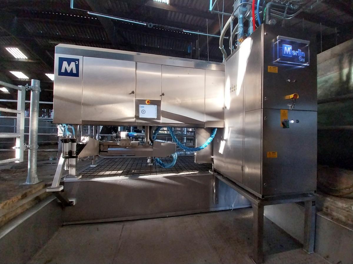 Une nouvelle mise en route du robot Merlin de chez Fullwood Joz à Saint Denoual (Côtes d'Armor) Une nouvelle mise en route du robot Merlin de chez Fullwood Joz à Saint Denoual (Côtes d'Armor)