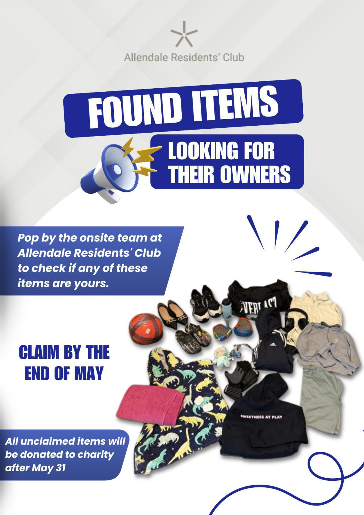 LOST PROPERTY ALERT! LOST PROPERTY ALERT!