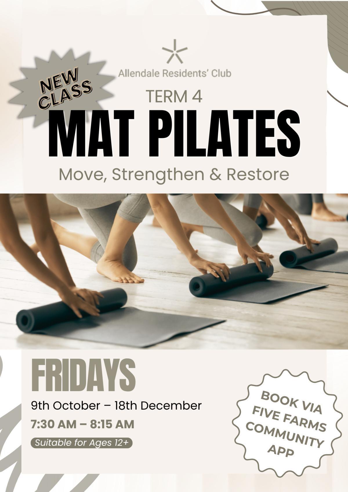 Term 4 Group Fitness Classes Term 4 Group Fitness Classes