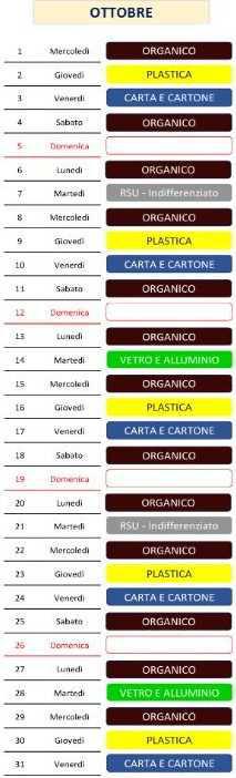 Calendario
