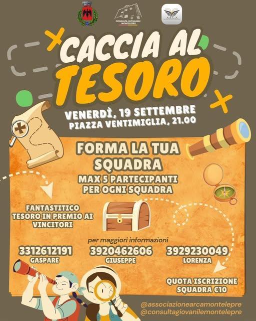 Caccia al Tesoro (start h. 21.00)