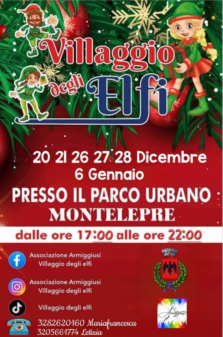 Villaggio degli Elfi (dalle ore 17.00 alle ore 22.00)