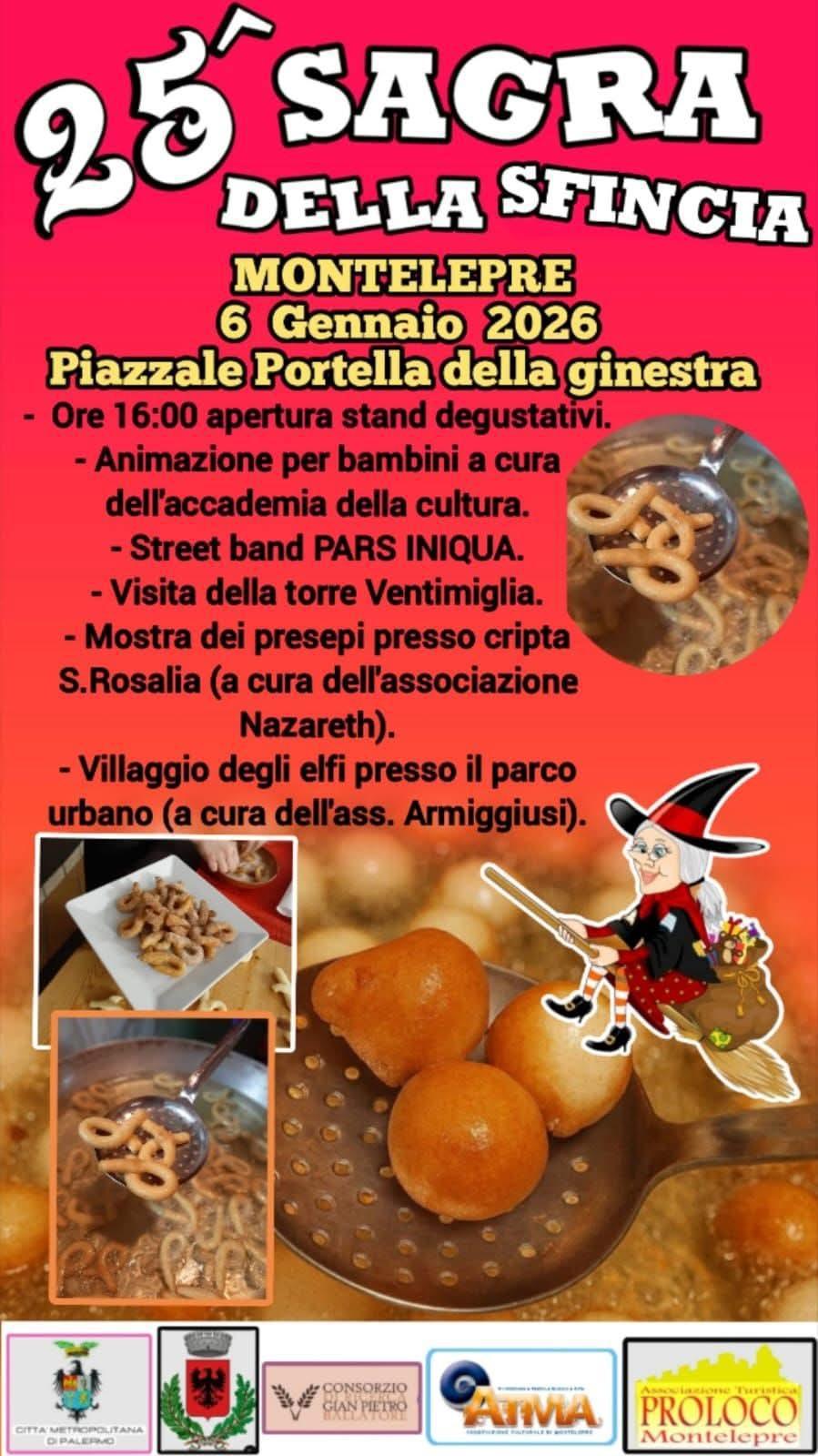 25ª Sagra della Sfincia (inizio ore 16:00)