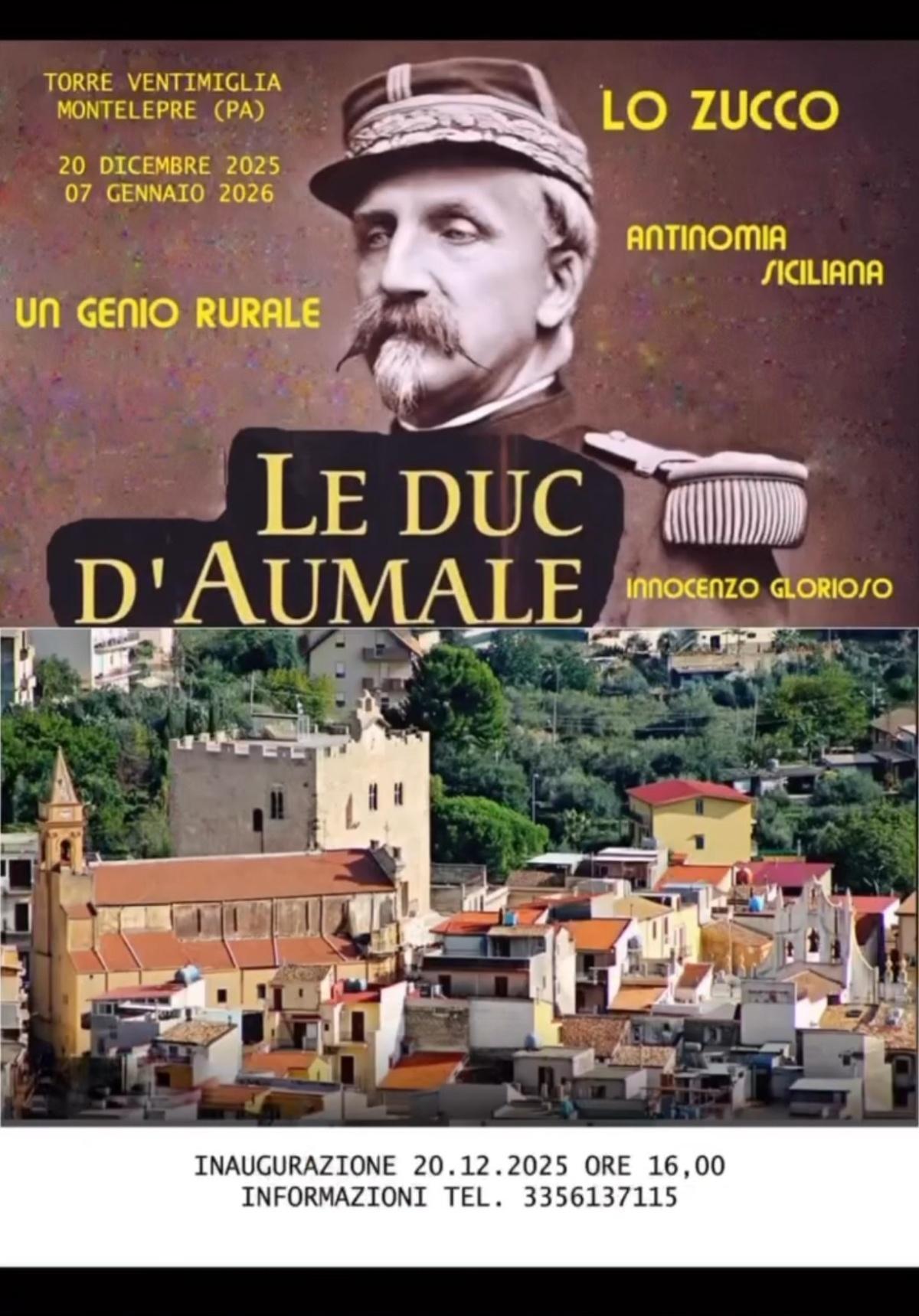 Inaugurazione "Le Duc D'Aumale" (inizio ore 16.00)