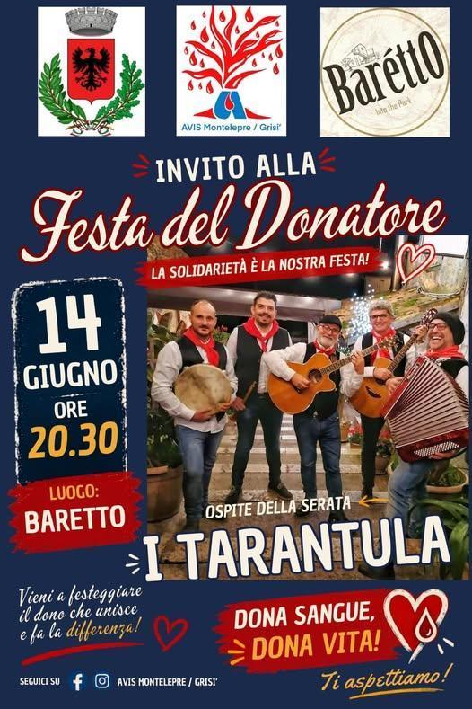 Festa del Donatore (inizio ore 20.30)