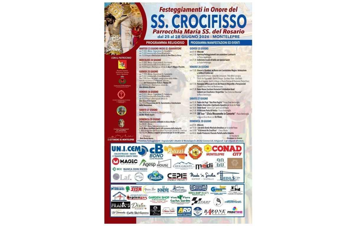 Festeggiamenti in Onore del SS. Crocifisso 