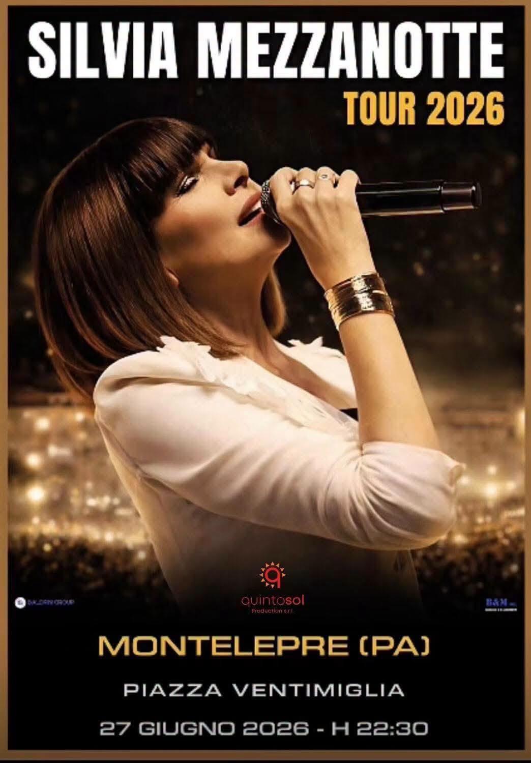 SM Tour "Silvia Mezzanotte in Concerto" (Inizio ore 22.00)