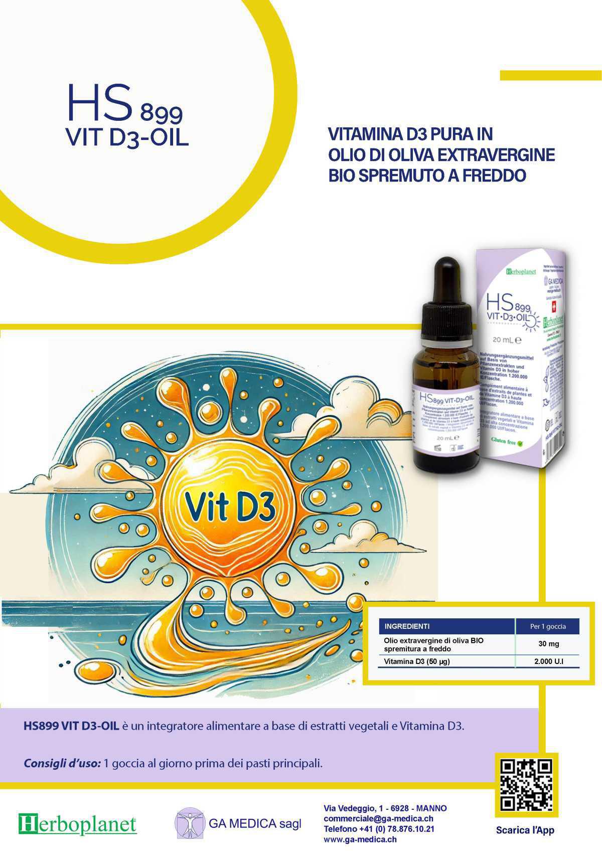 HS 899 VIT D3-OIL