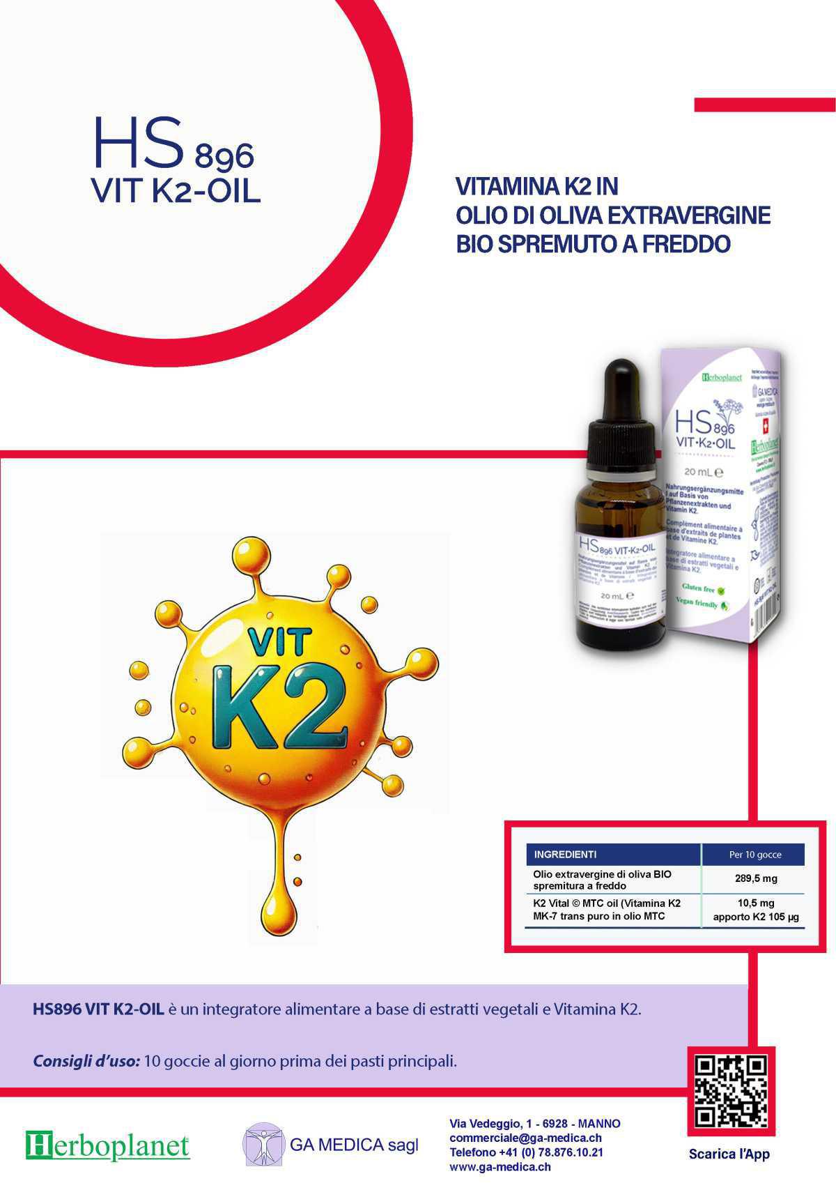 HS 896 VIT K2-OIL