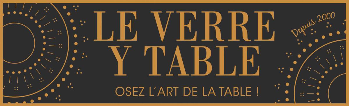 Verre y table 