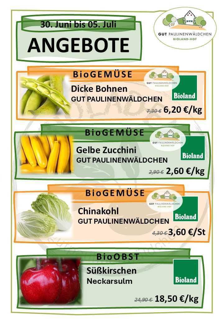 Aktuell besonders preiswert im Bioladen