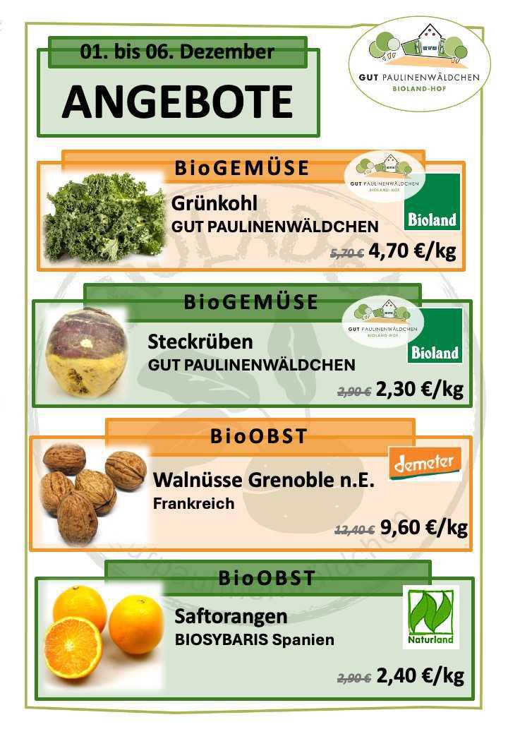 Aktuell besonders preiswert im Bioladen