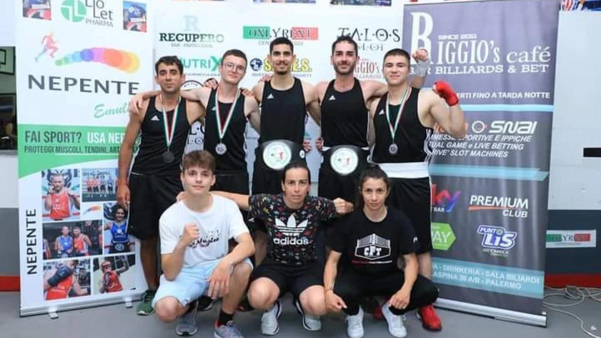 Tre ori, un argento e un bronzo ai campionati regionali di Palermo Tre ori, un argento e un bronzo ai campionati regionali di Palermo