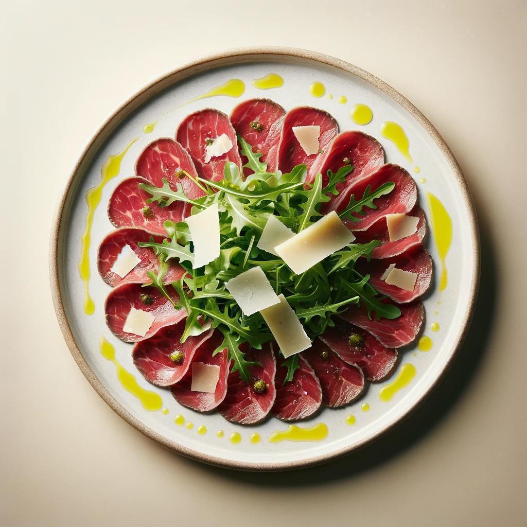 € 18,00 | Carpaccio di Manzo € 18,00 | Carpaccio di Manzo