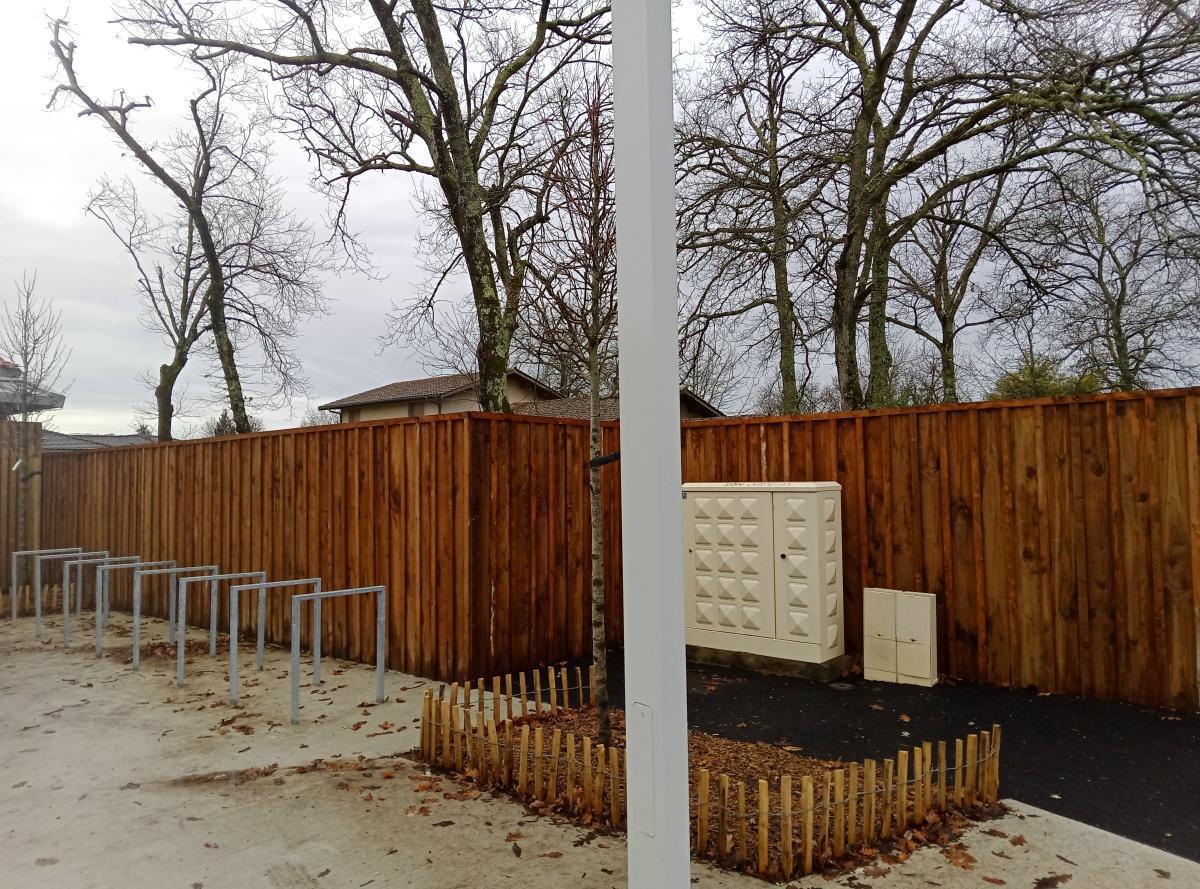 Clôtures bois Ecole 