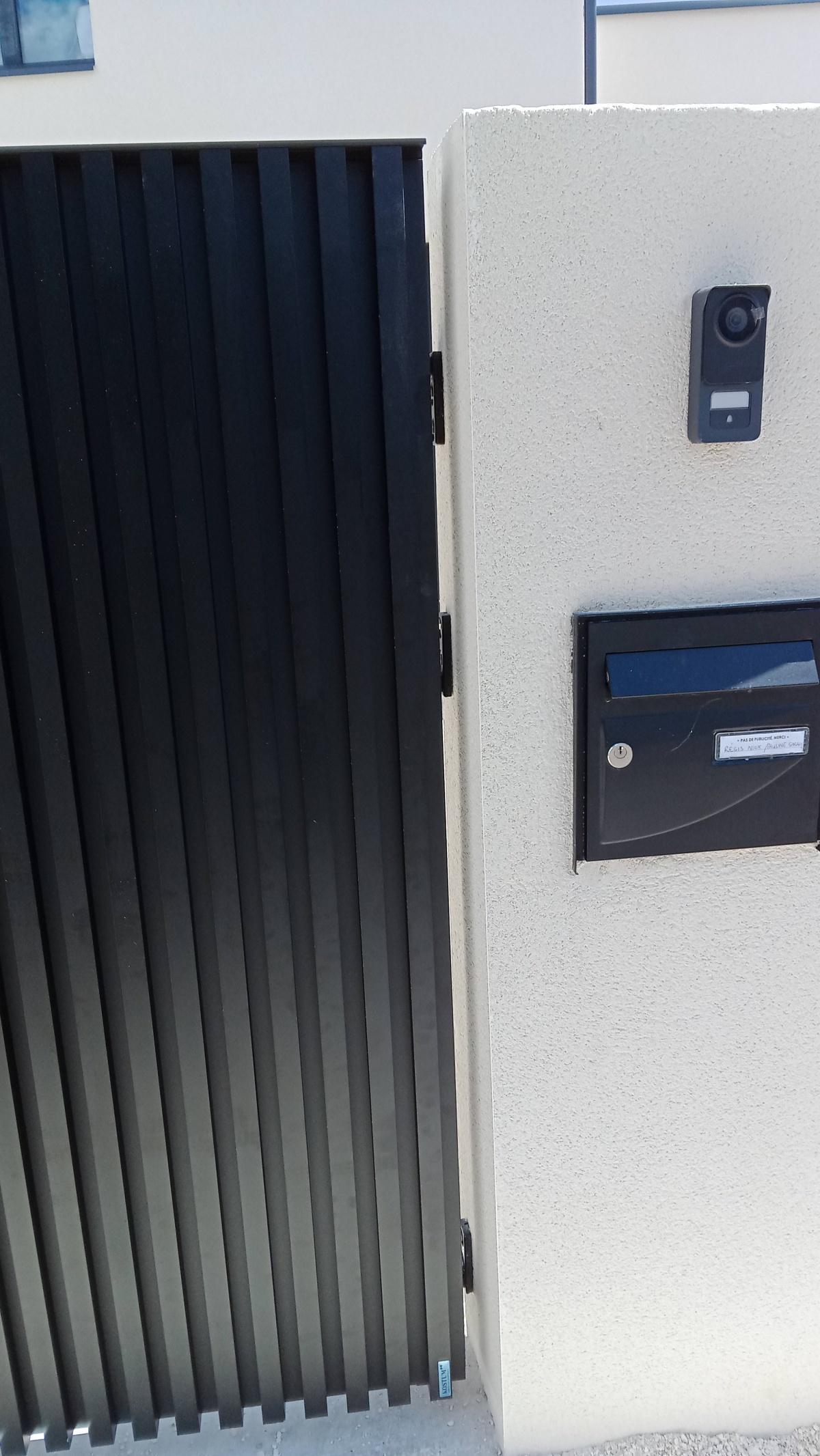 Portail coulissant et portillon ABEL Portail coulissant et portillon ABEL