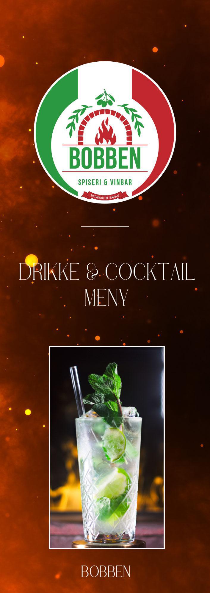 Cocktail & Drikke meny