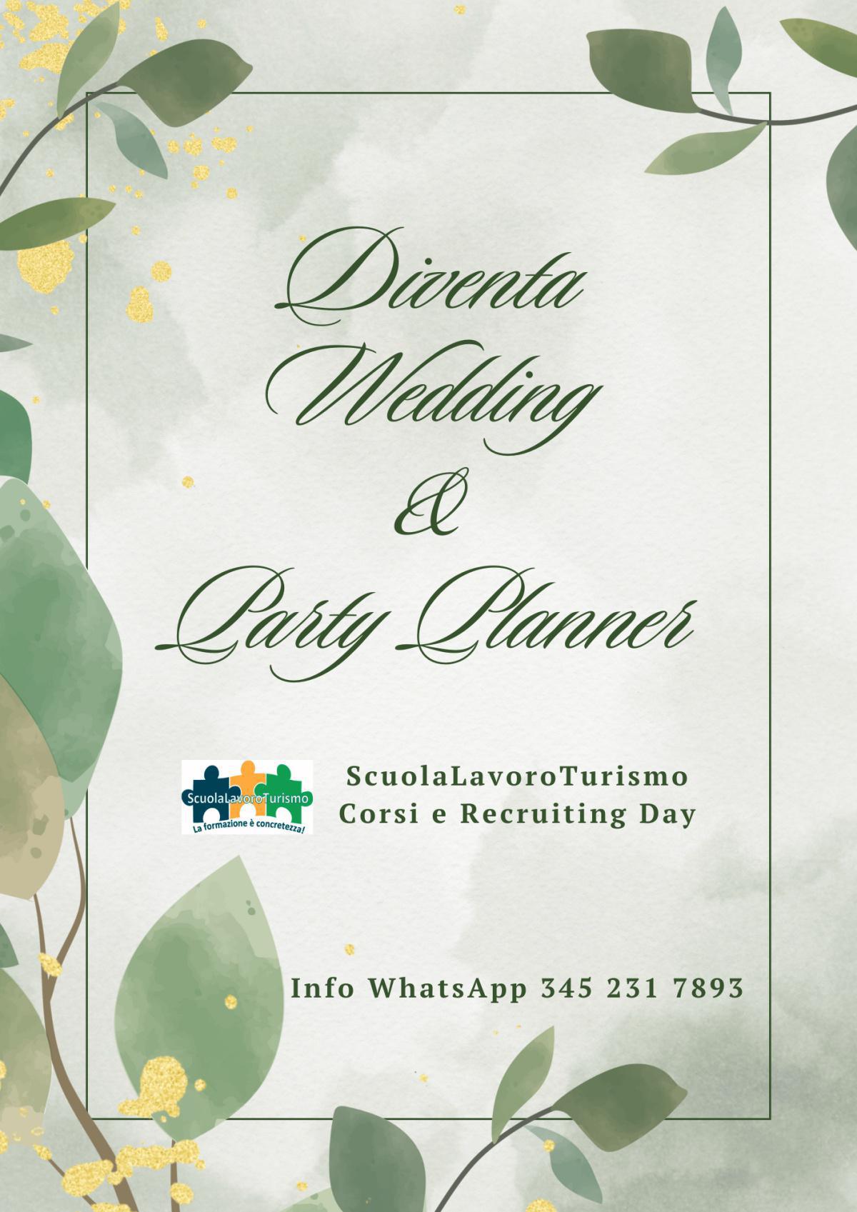 Diventa Wedding & Party Planner