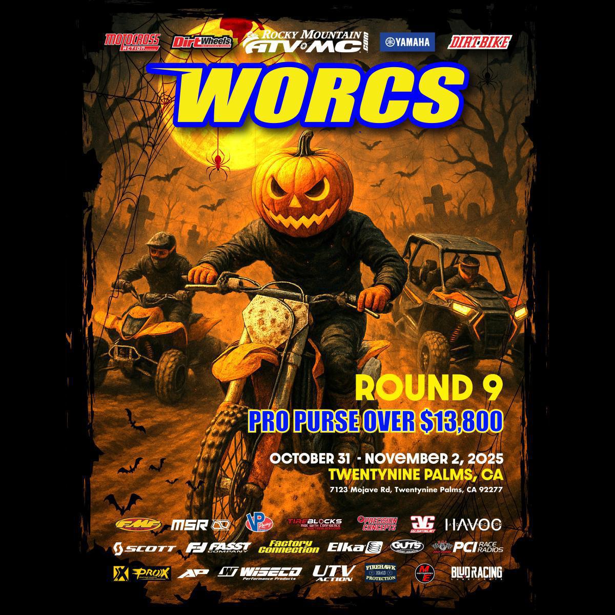 ROUND 9 ATV/MC/SXS TWENTYNINE PALMS, CA