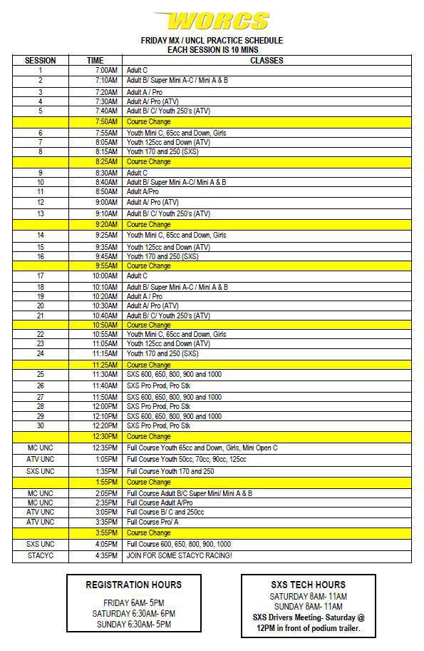 ROUND 9 ATV/MC/SXS TWENTYNINE PALMS, CA
