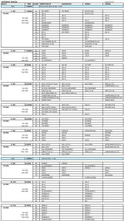 RABBIT RUN GRAND PRIX