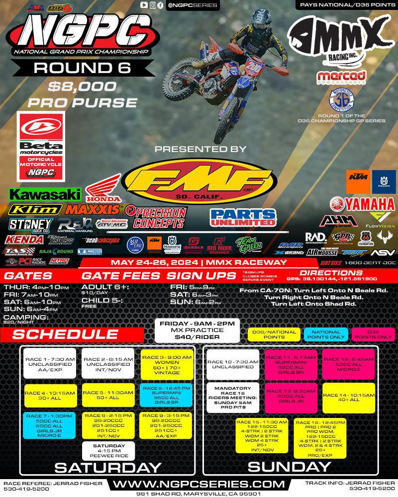 Round 6 – Marysville Grand Prix - Marysville, CA
