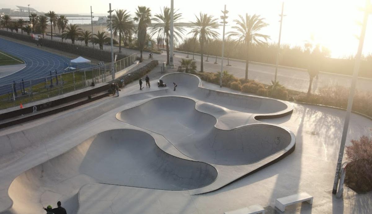 Skatepark Mar Bella Skatepark Mar Bella