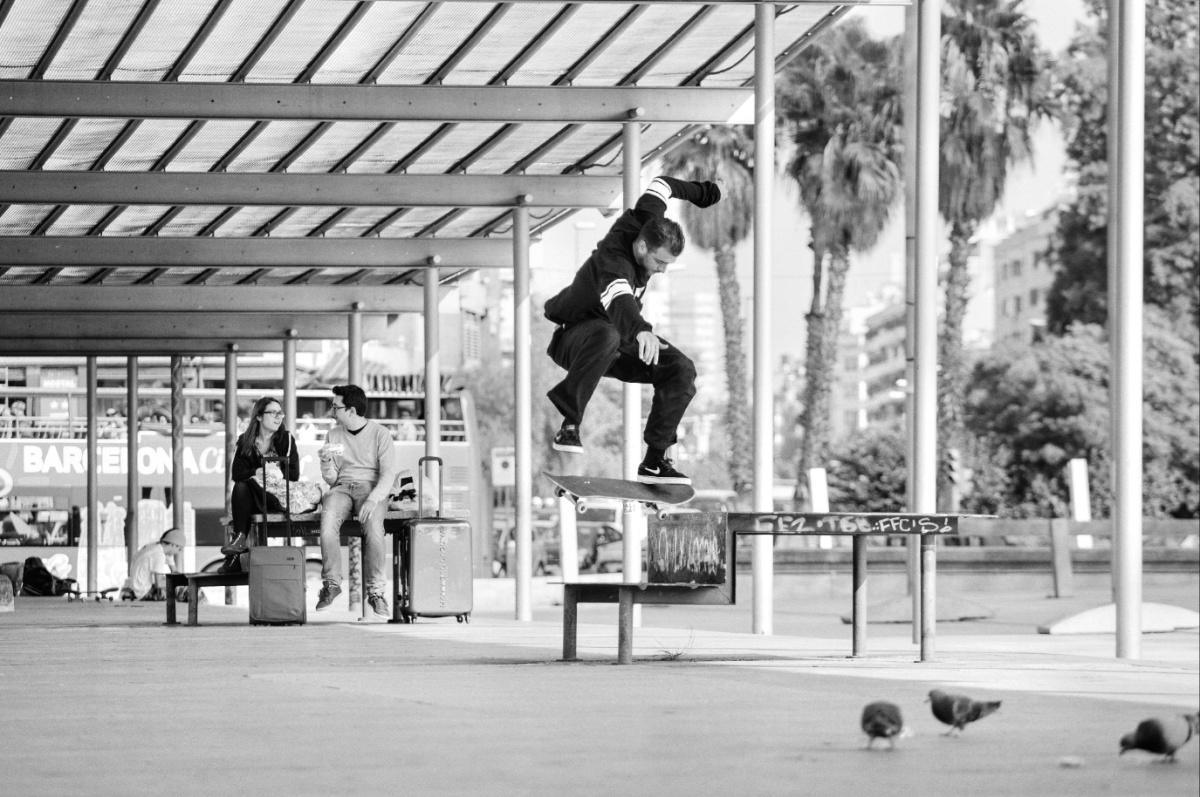 5 spots clásicos del skate en Barcelona