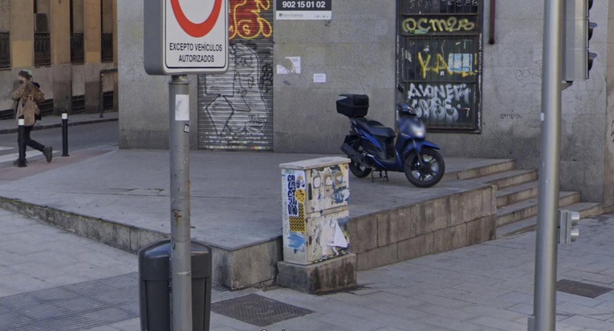 Street Spot en calle de Bailén
