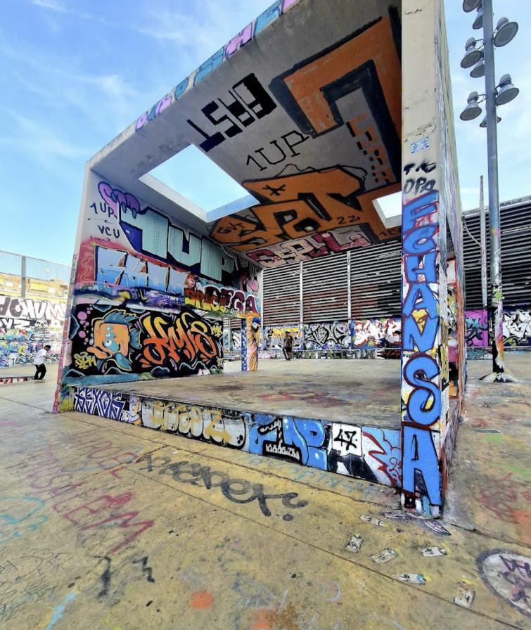 Skatepark de Jardines de las Tres Chimeneas
