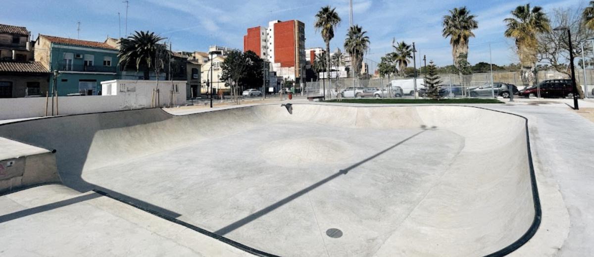 3 skateparks sin salir de Valencia ciudad