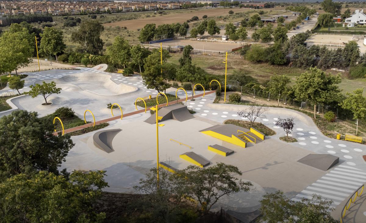 Skatepark de Villanueva de la Cañada
