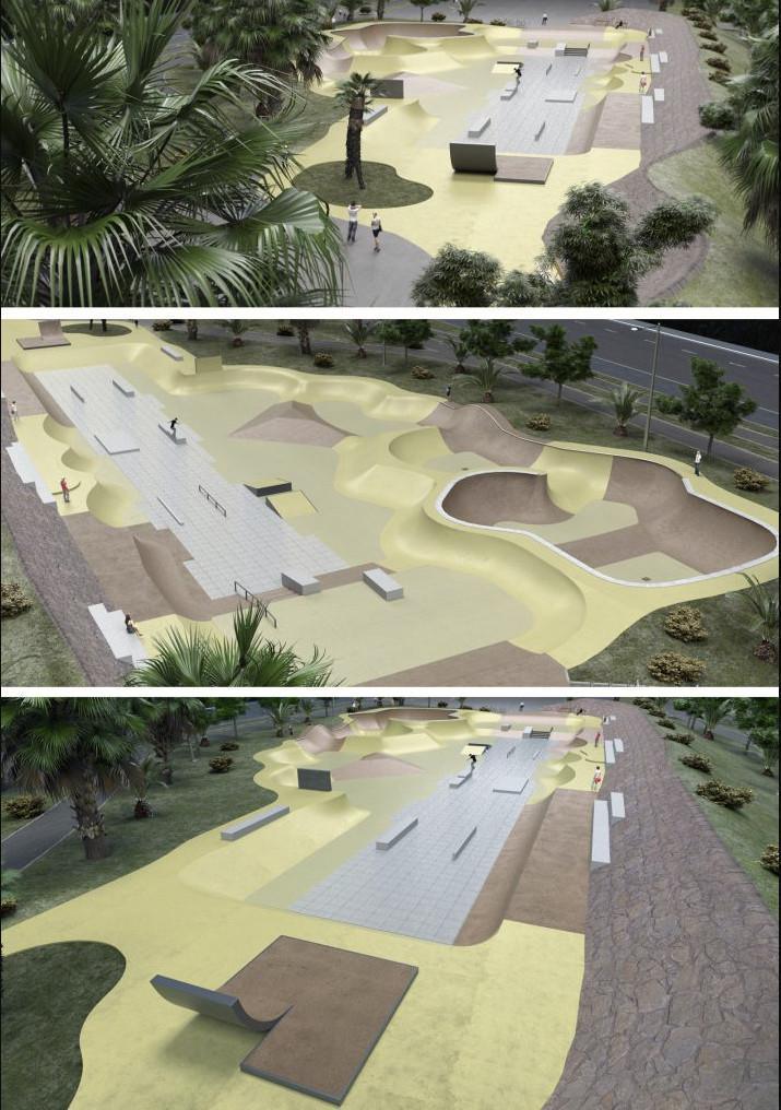 Nuevo skatepark de Arinaga Nuevo skatepark de Arinaga