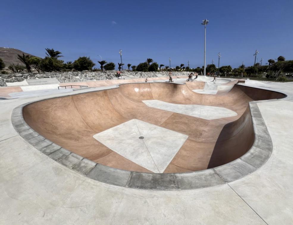 Nuevo skatepark de Arinaga Nuevo skatepark de Arinaga