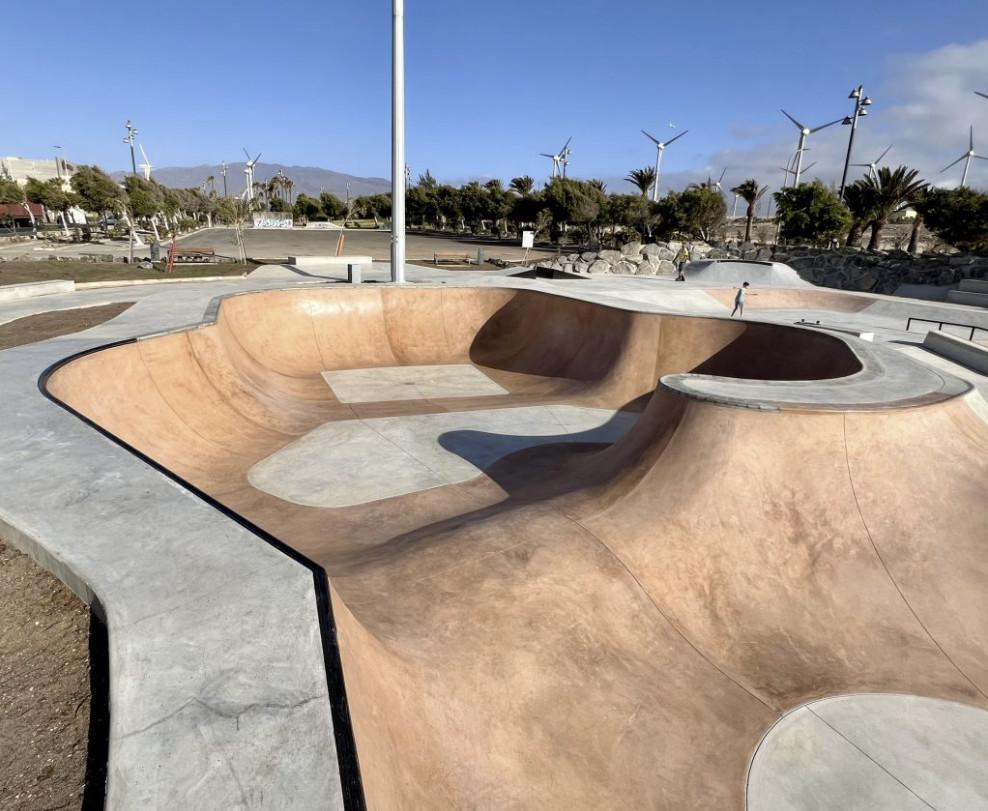 Nuevo skatepark de Arinaga