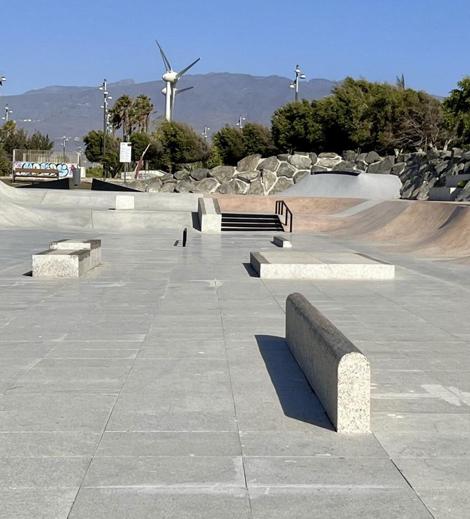 Nuevo skatepark de Arinaga