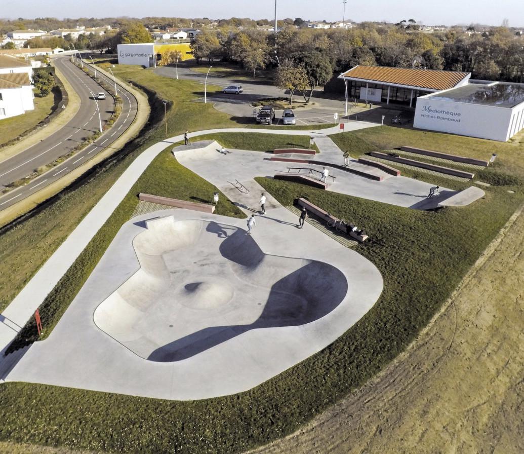 Skatepark de Château d'Olonne