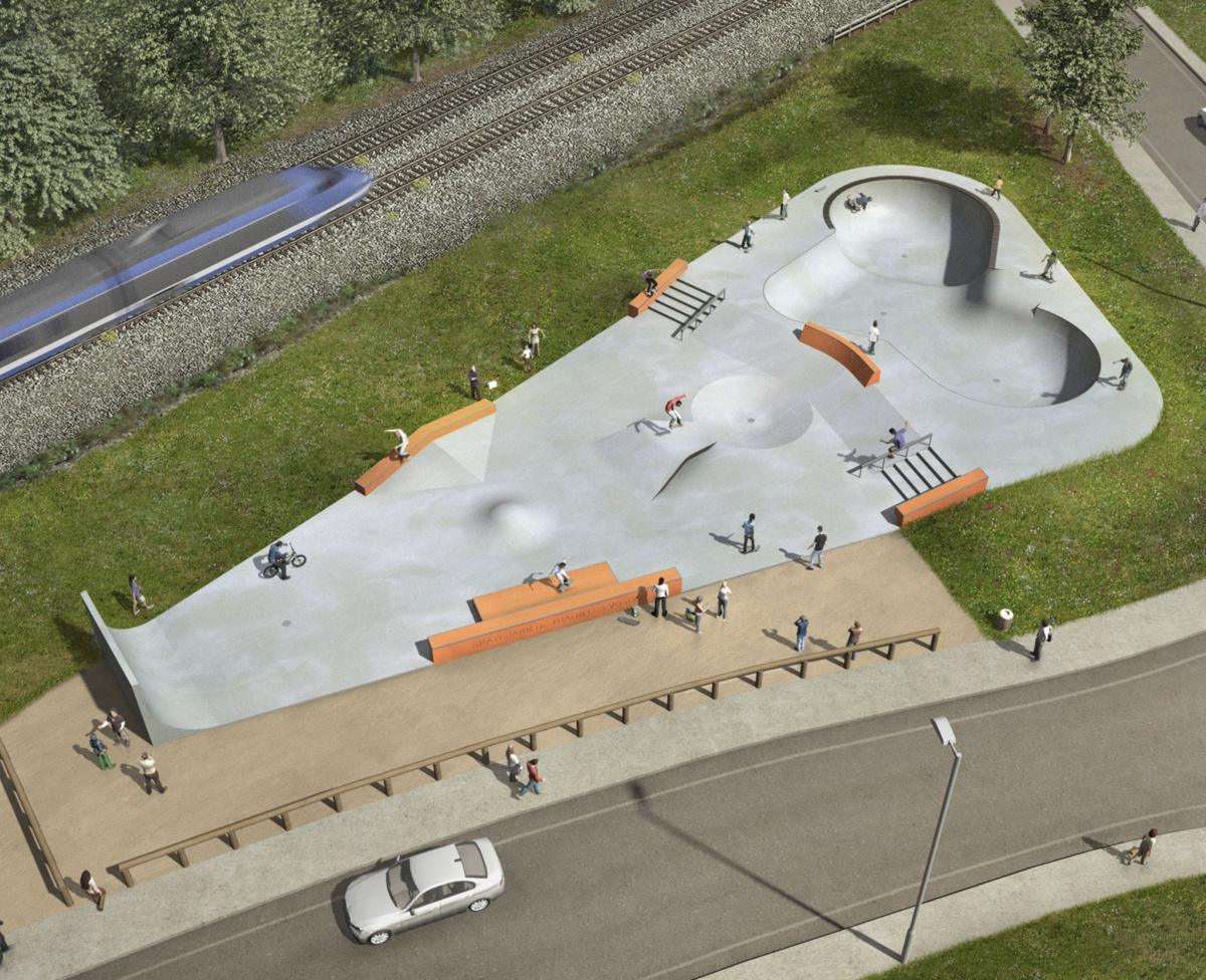 Skatepark de Thaon les Vosges