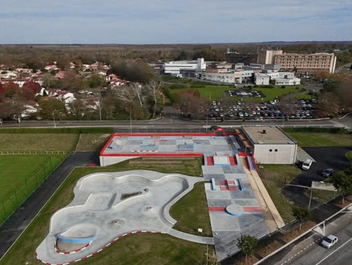 Skatepark de Dax (Francia): el parque que se ha ganado un sitio en nuestro mapa